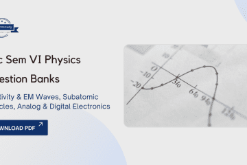 BSc Sem VI Physics Question Banks