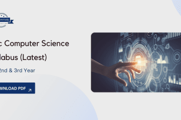 BSc Computer Science Syllabus Download PDF