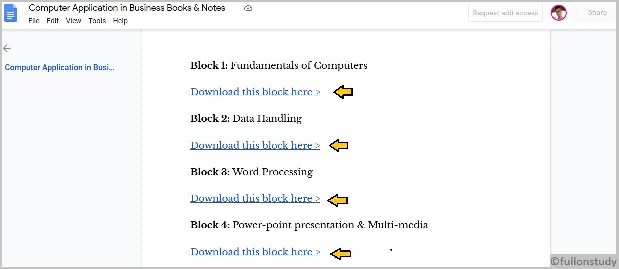 B.Com Books Download Links