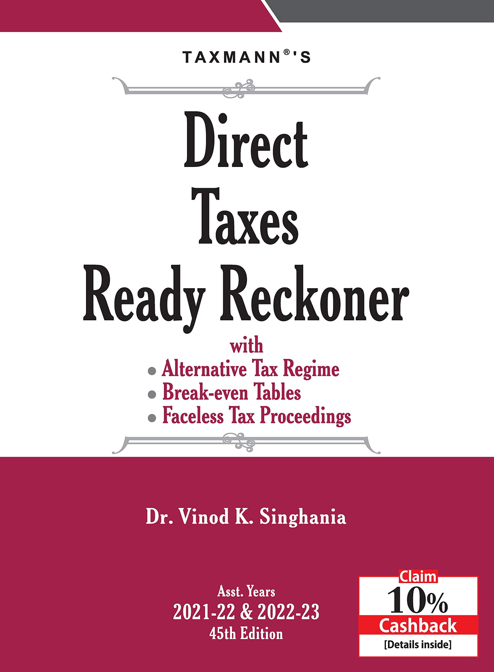 Taxmann’s Direct Taxes Ready Reckoner