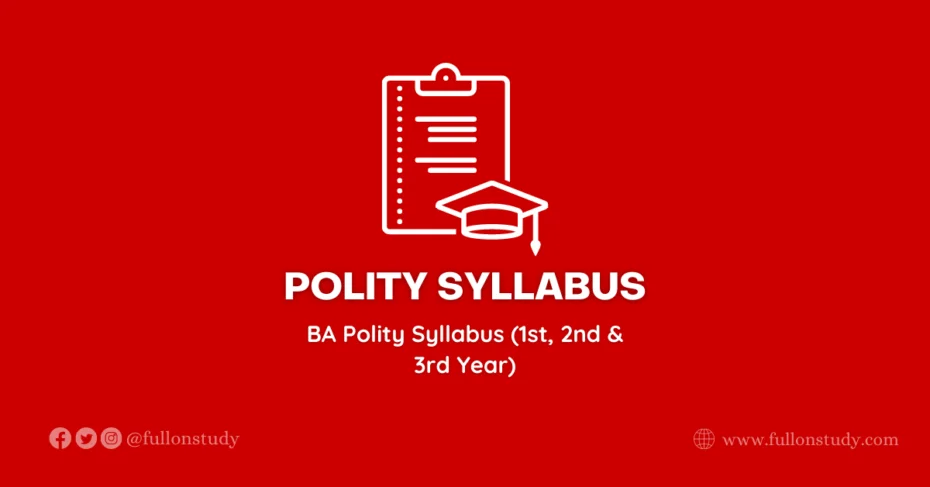 BA Political Science Syllabus