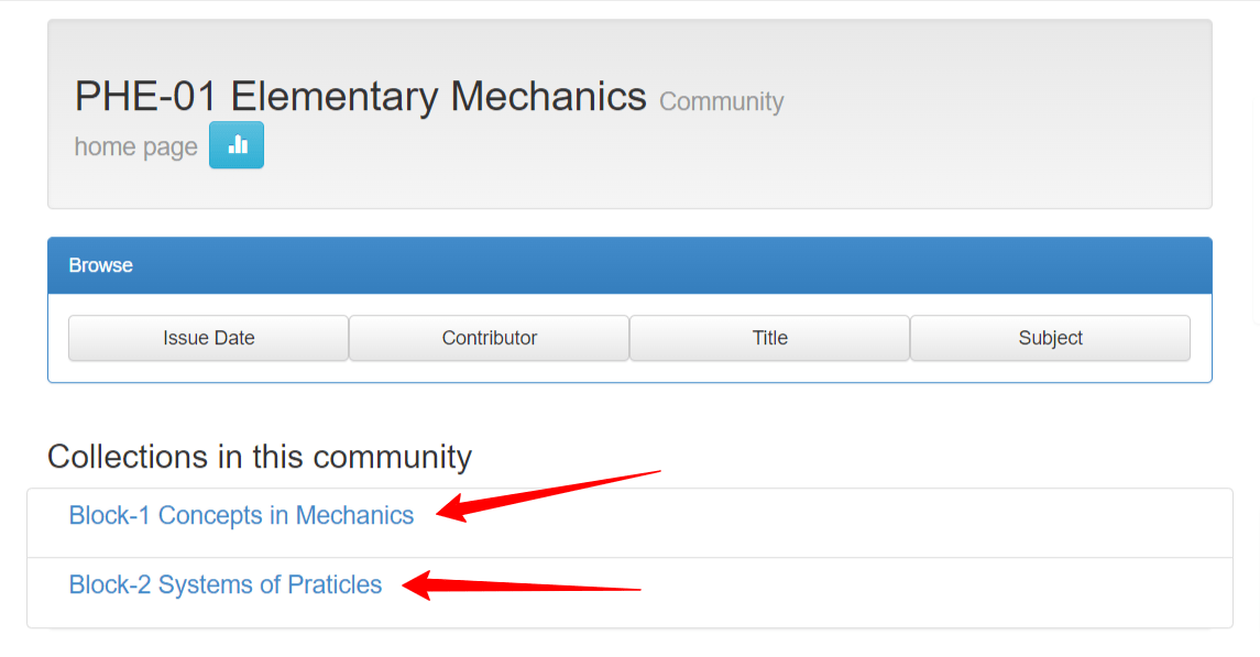 Elementary Mechanics Study Material Download from IGNOU website