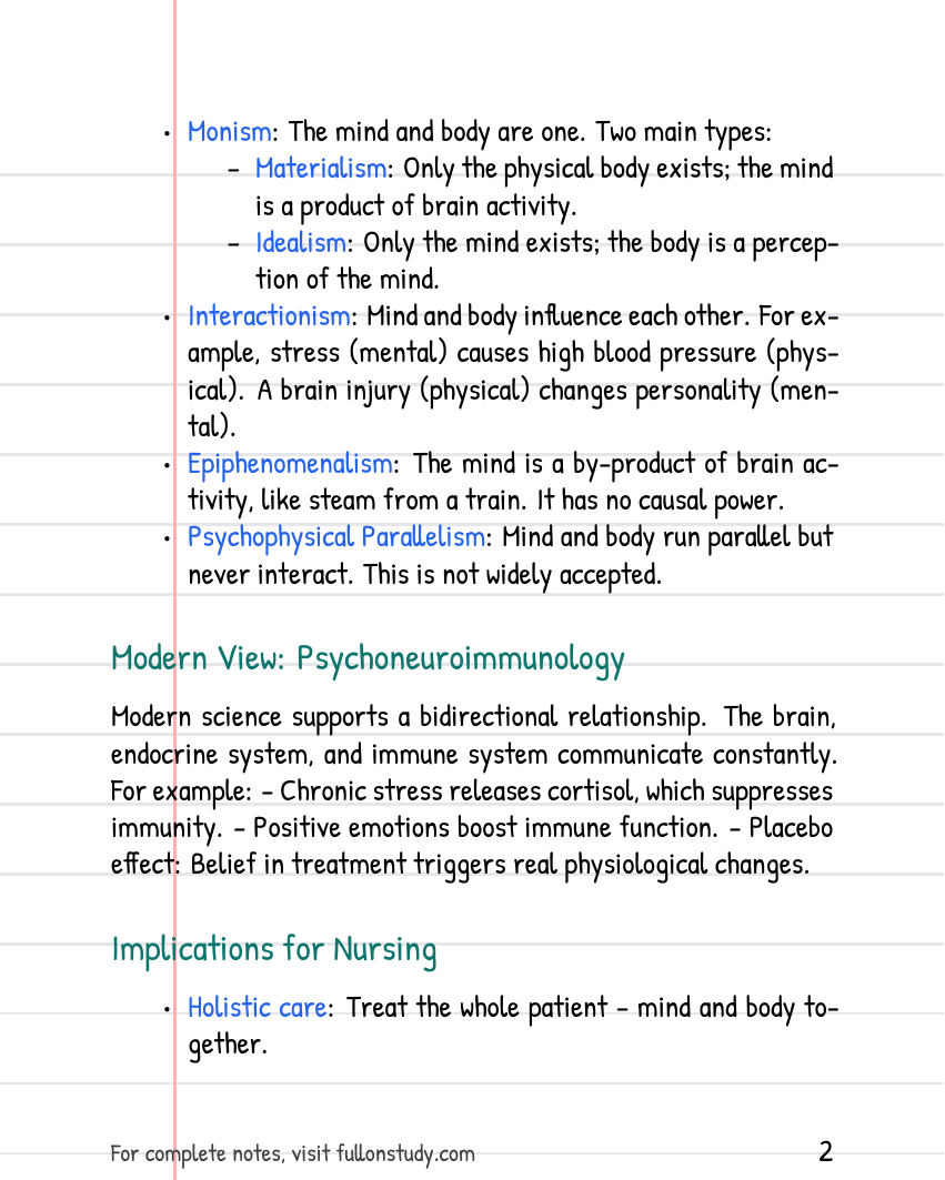 Biological Basis Of Behavior Preview Page 2