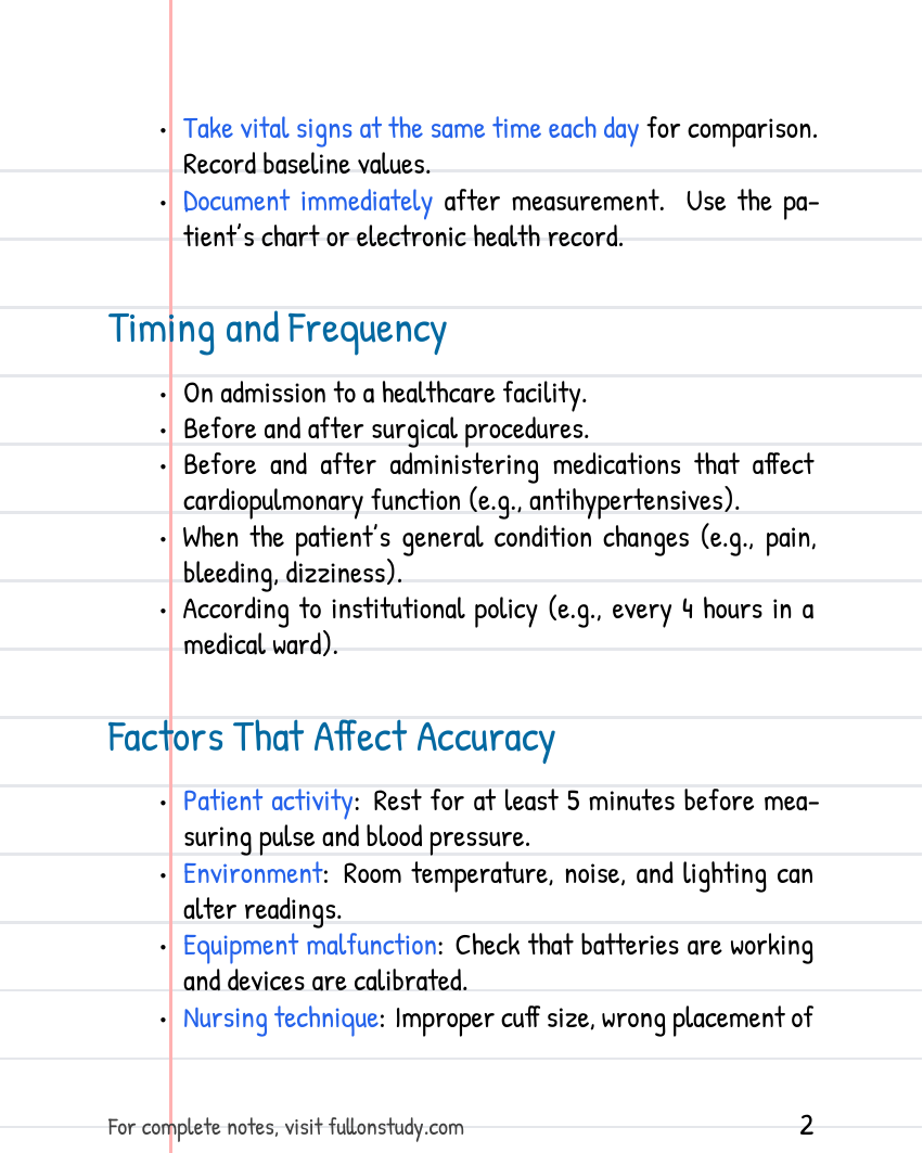 Vital Signs Preview Page 2