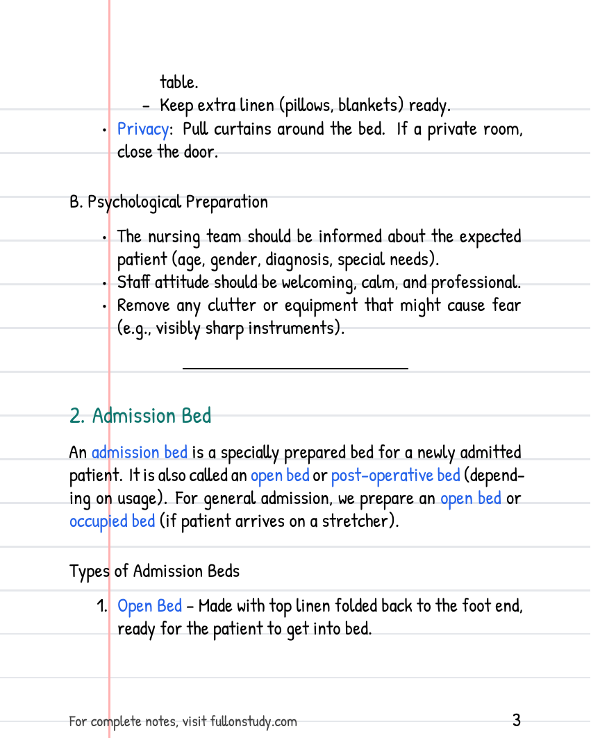 Hospital Admission And Discharge Preview Page 3