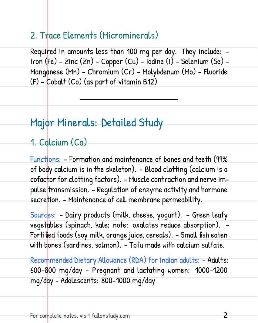 Minerals Preview Page 2