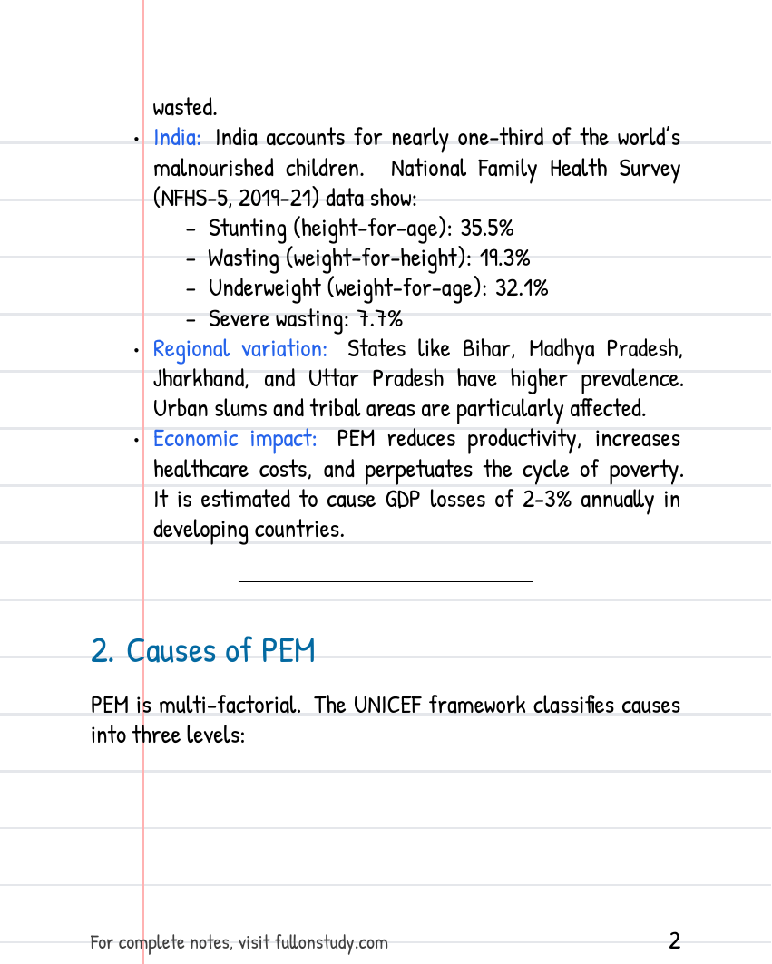 Nutritional Deficiency Disorders Preview Page 2