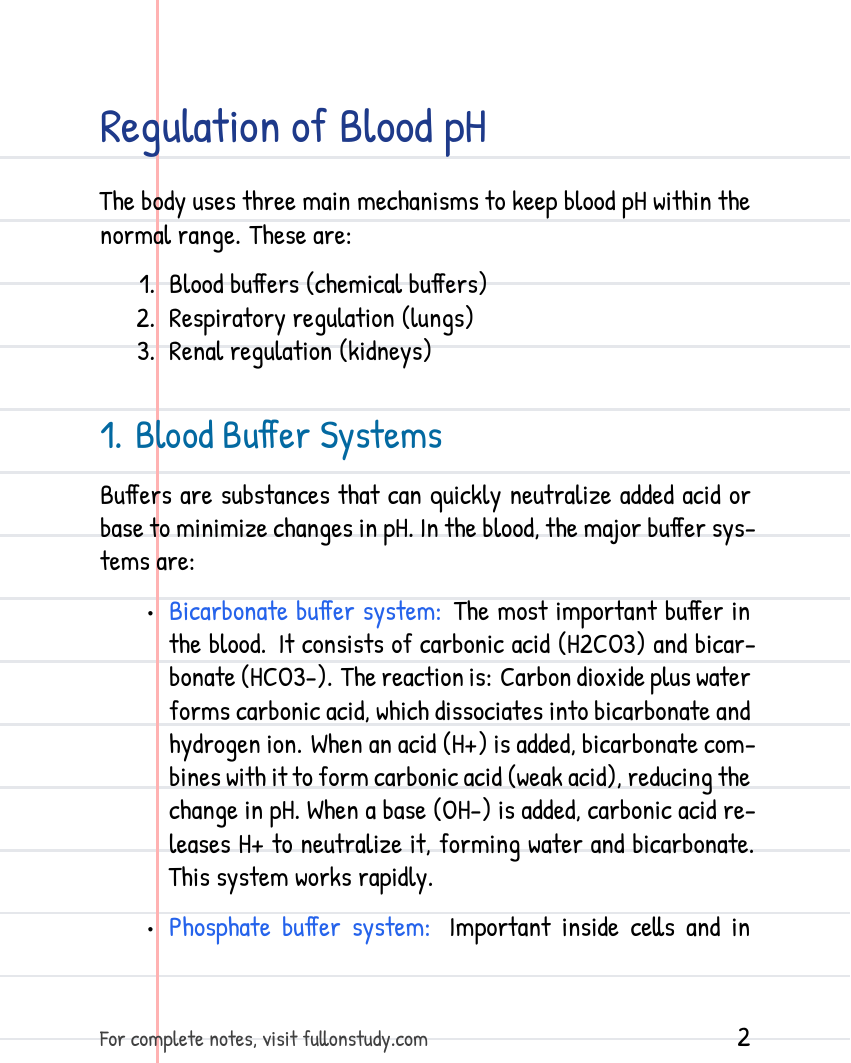 Acid base maintenance Preview Page 2