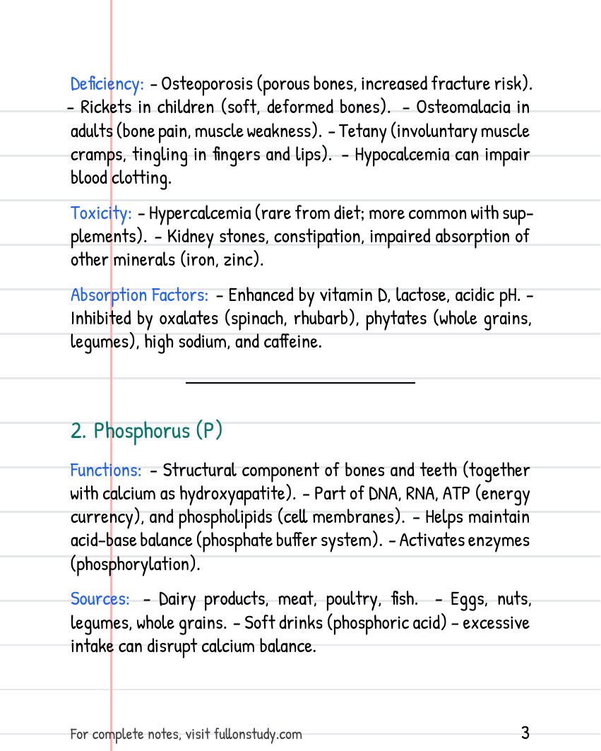 Minerals Preview Page 3