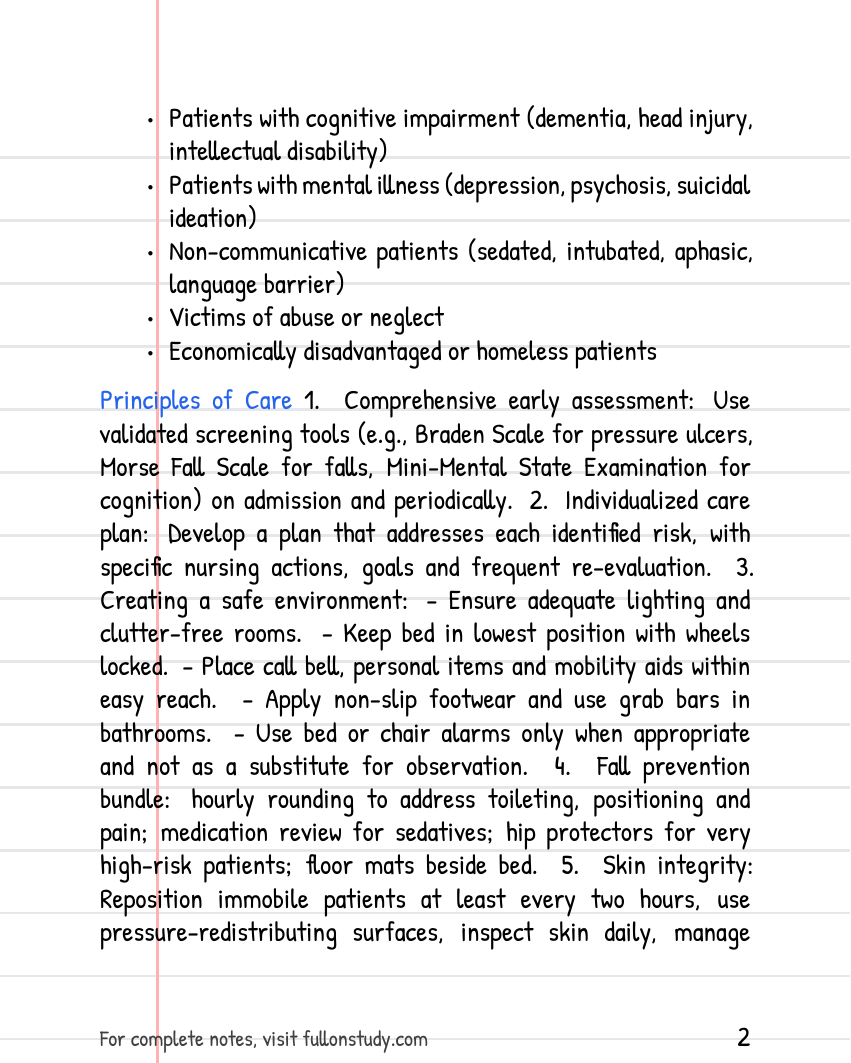 Patient Safety Indicators Preview Page 2