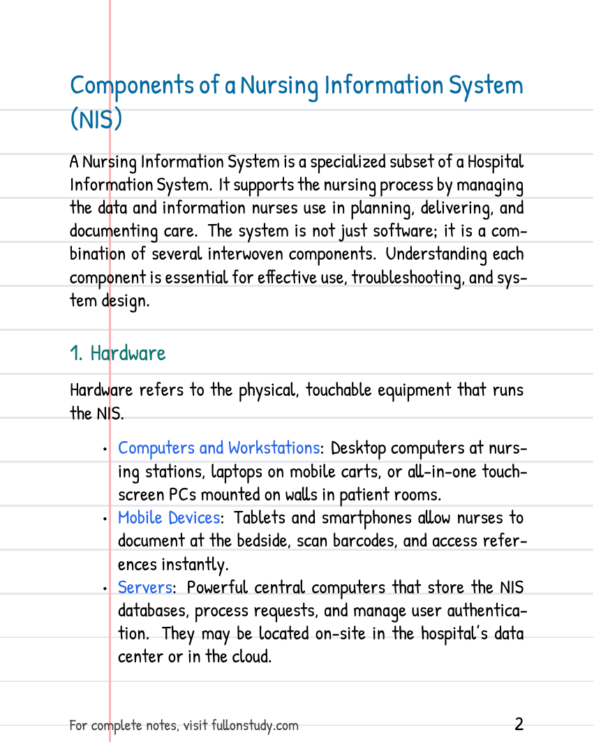 Using Information in Healthcare Management Preview Page 2
