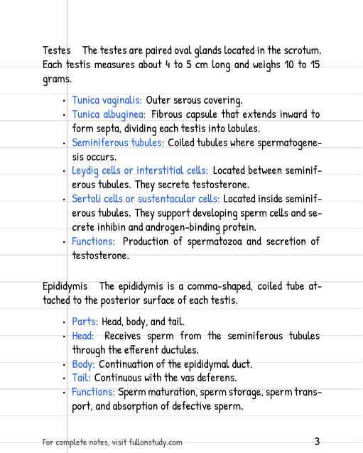 Nursing Management of Male Reproductive Disorders Preview Page 3