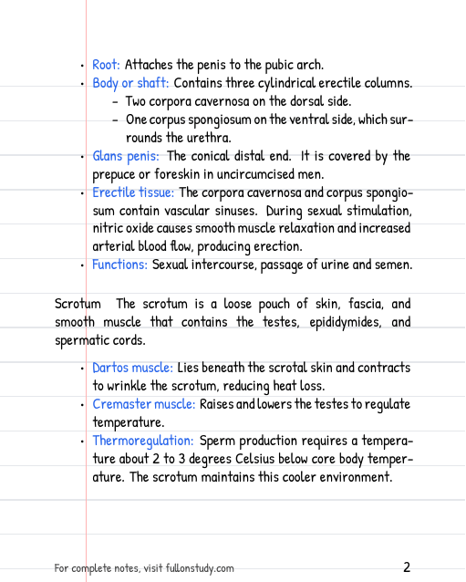 Nursing Management of Male Reproductive Disorders Preview Page 2