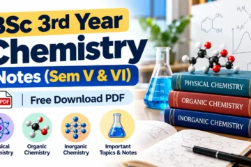 BSc 3rd Year Chemistry Notes Free Download PDF