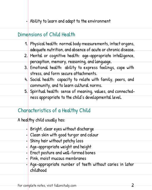 The Healthy Child Preview Page 2